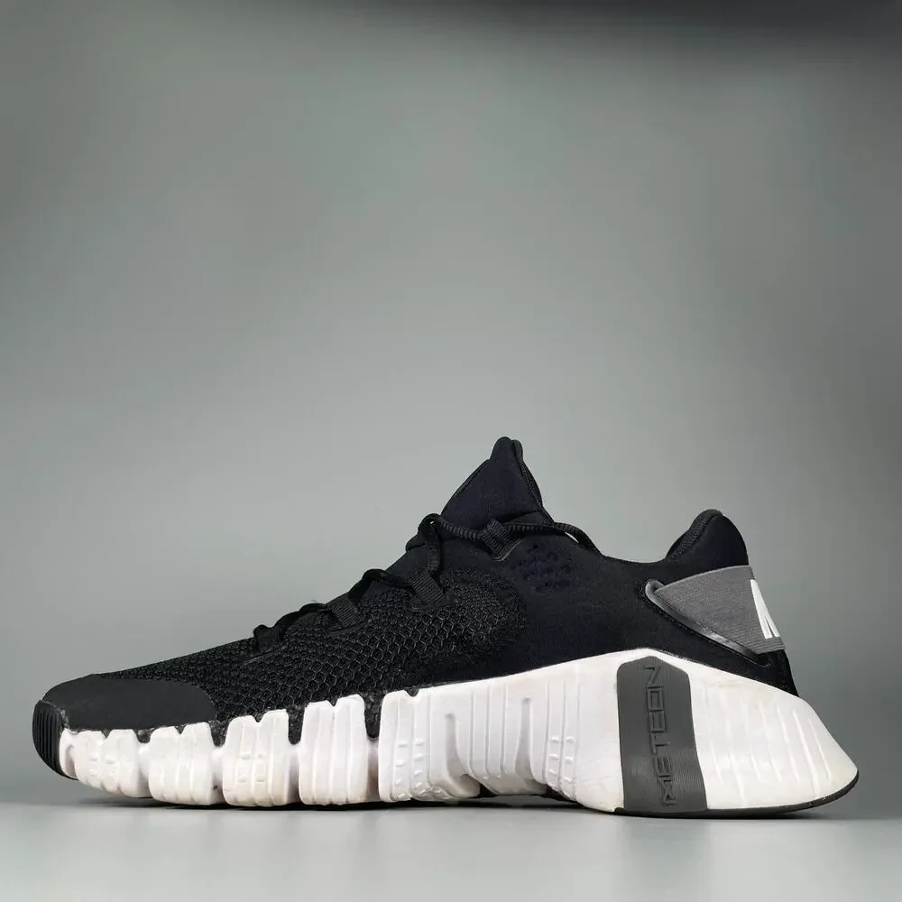 Nike Free Metcon 4 Men's Size 12 Black Gym Workout Shoe Trainers Lifting Sneaker